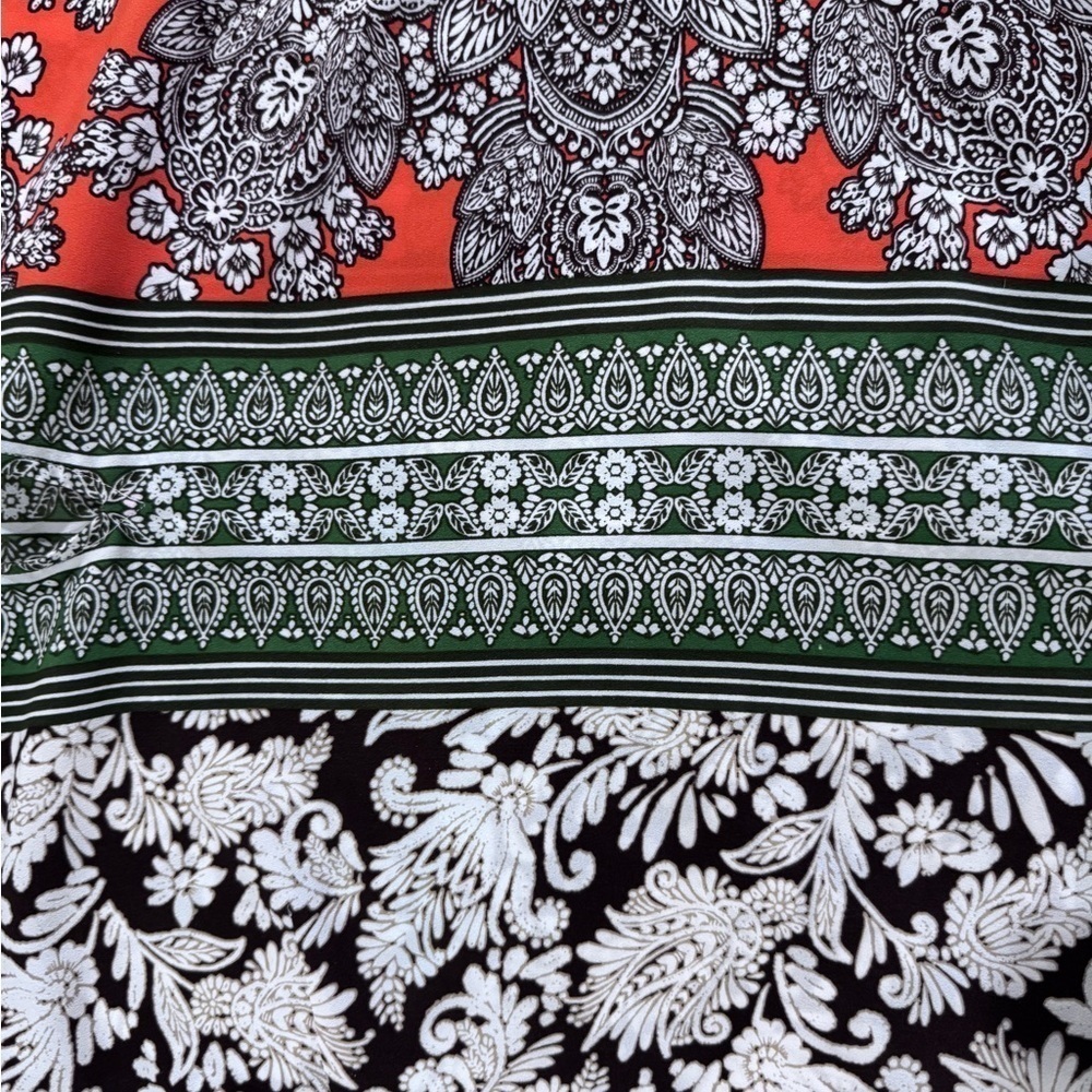 Talbots Multicolor Patterned Top - Picture 3 of 9